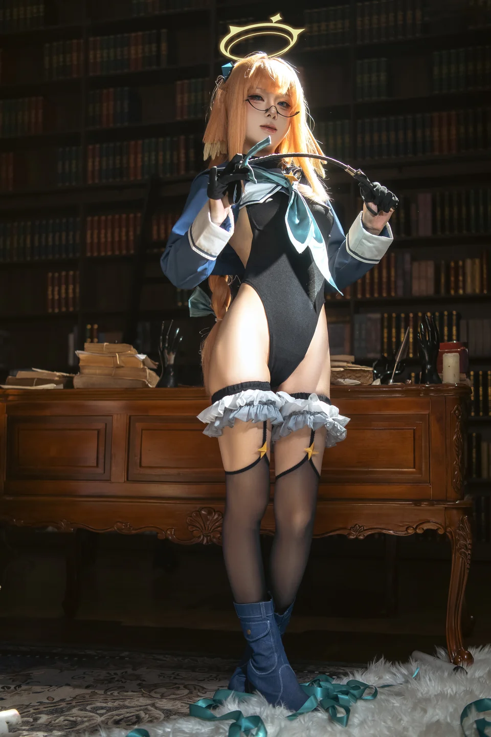 矢量鱼_No_025_蔚蓝档案·圆堂志美子校服_50P_513MB